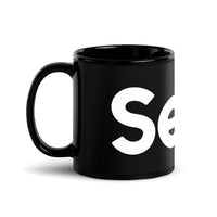 Black Glossy Mug